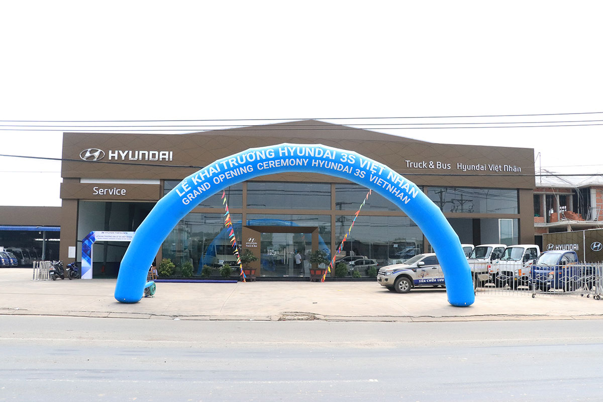 Đại lý 3S mới của Hyundai Việt Nhân Đại lý 3S mới của Hyundai Việt Nhân