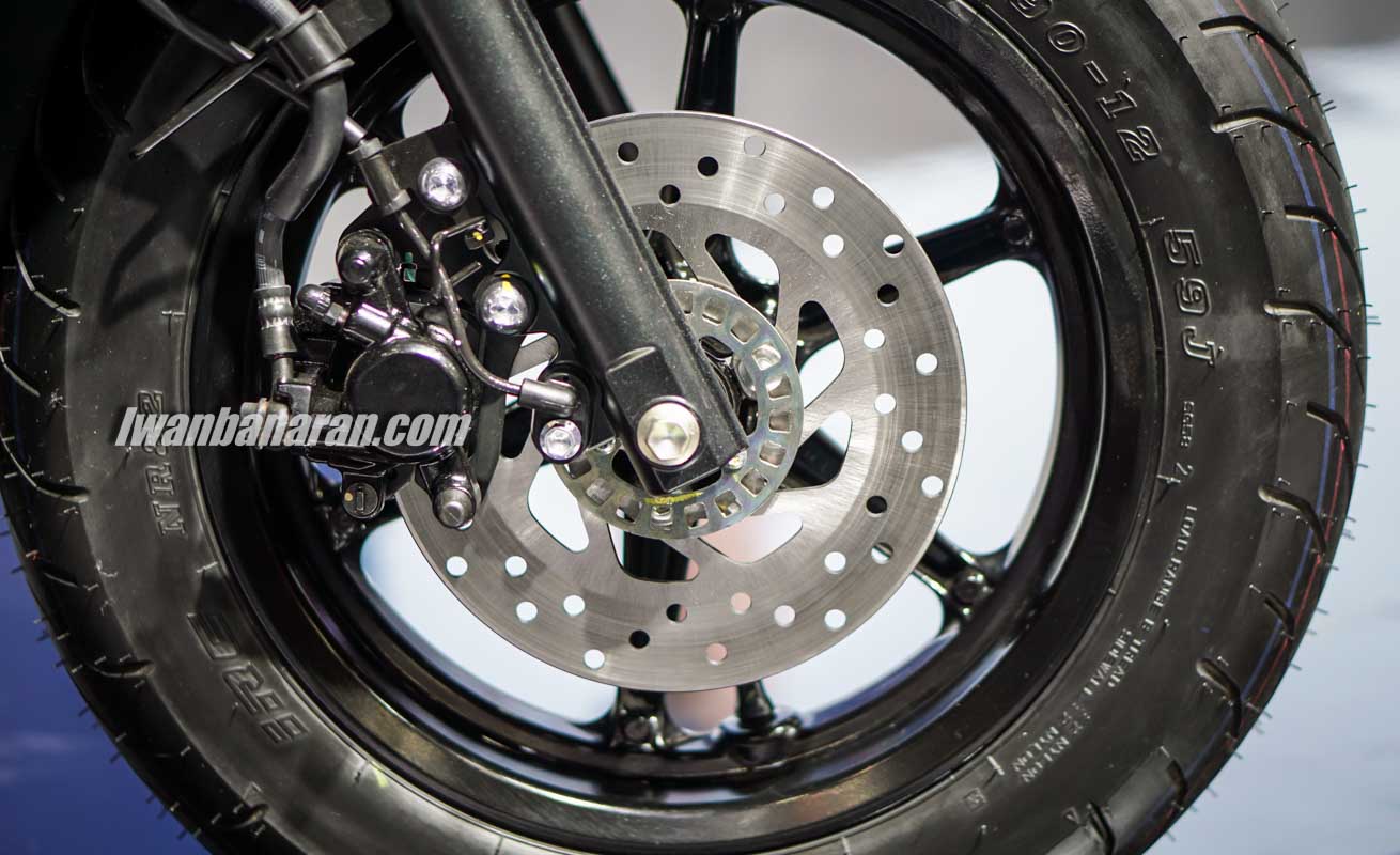 Cả ba phiên bản FreeGo đều trang bị phanh đĩa, nhưng chỉ có bản S ABS có trang bị hệ thống chống bó cứng phanh