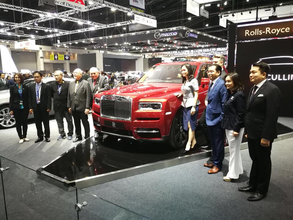 Rolls-Royce Cullinan ra mắt tại triển lãm Thai Motor Expo 2018 Rolls-Royce Cullinan ra mắt tại triển lãm Thai Motor Expo 2018