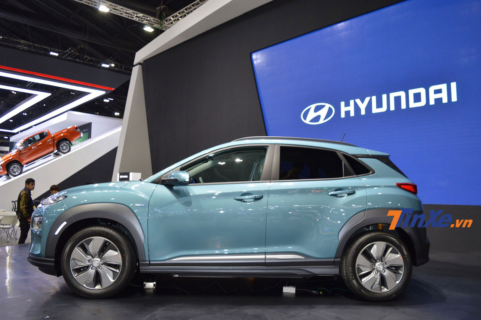 Hyundai Kona Electric được trang bị vành 17 inch khác biệt Hyundai Kona Electric được trang bị vành 17 inch khác biệt