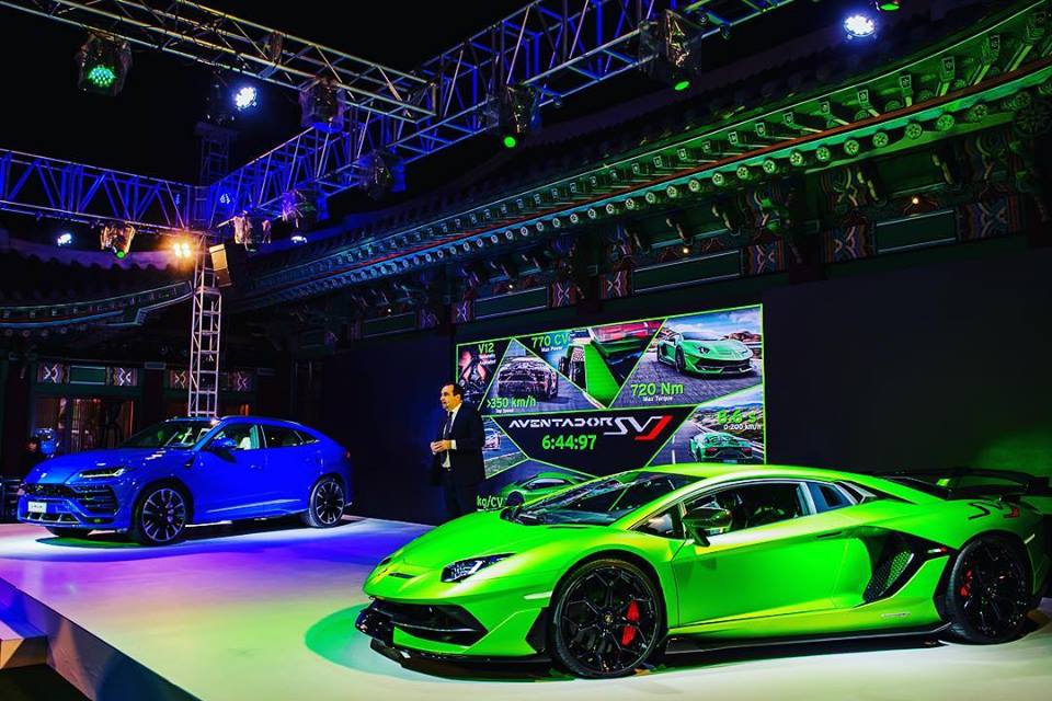 Siêu phẩm cực hiếm Lamborghini Aventador SVJ lần đầu tiên ra mắt tại quê  hương của ông Park Hang Seo