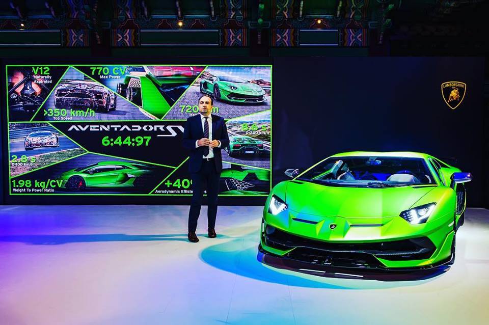 Siêu phẩm cực hiếm Lamborghini Aventador SVJ lần đầu tiên ra mắt tại quê  hương của ông Park Hang Seo
