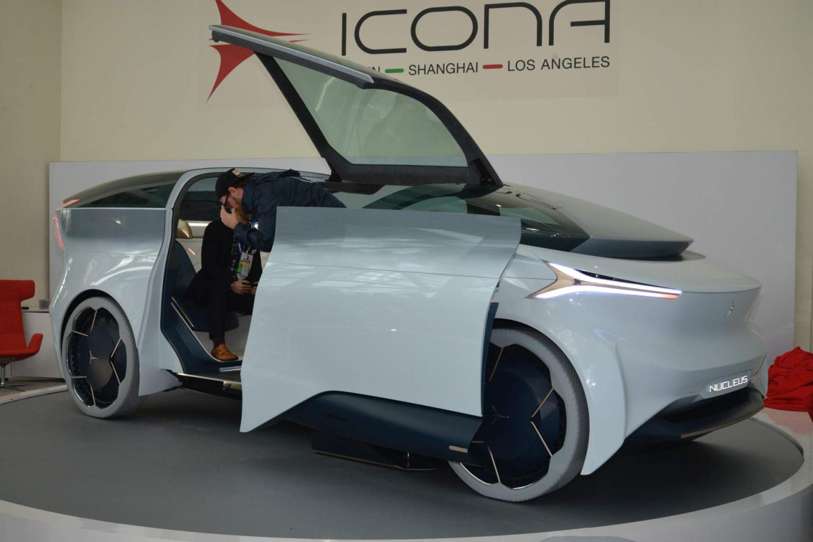 Xe concept Icona Nucleus được trưng bày ở Triển lãm Ô tô Los Angeles 2018