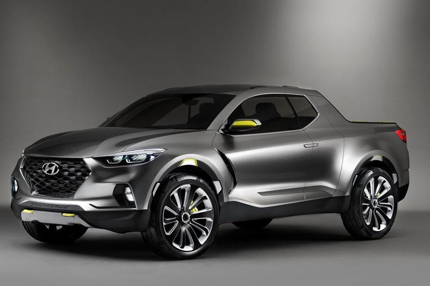Xe bán tải Hyundai Santa Cruz Concept ra mắt năm 2015