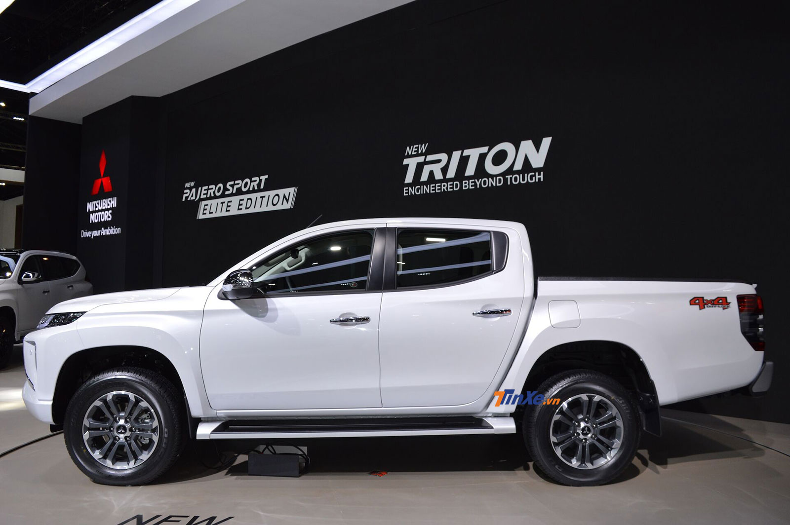 Mitsubishi Triton 2019 được bổ sung vành la-zăng mới