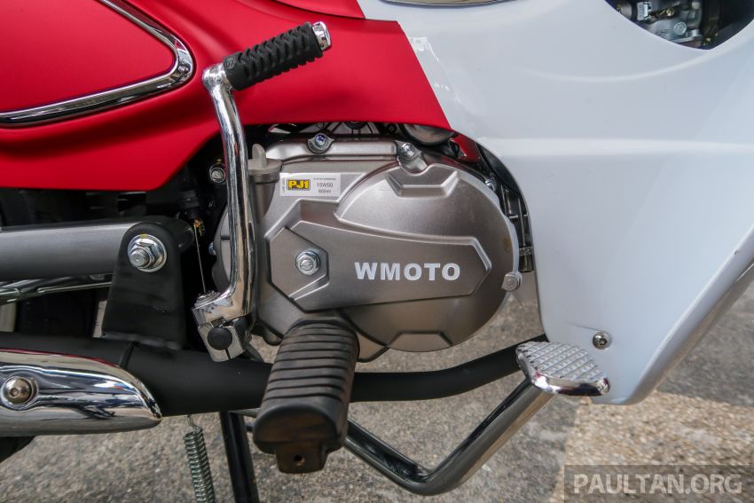 Động cơ 109cc của WMoto Cub Classic Động cơ 109cc của WMoto Cub Classic