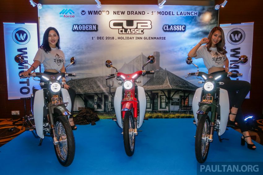 WMoto Cub Classic chính thức ra mắt tại Malaysia WMoto Cub Classic chính thức ra mắt tại Malaysia