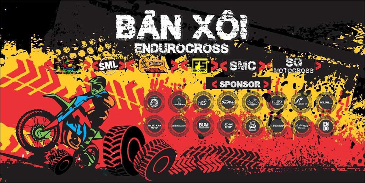 Banner của cuộc đua Bản Xôi Endurocross Banner của cuộc đua Bản Xôi Endurocross