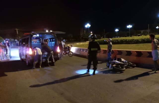 Hiện trường vụ tai nạn Hiện trường vụ tai nạn