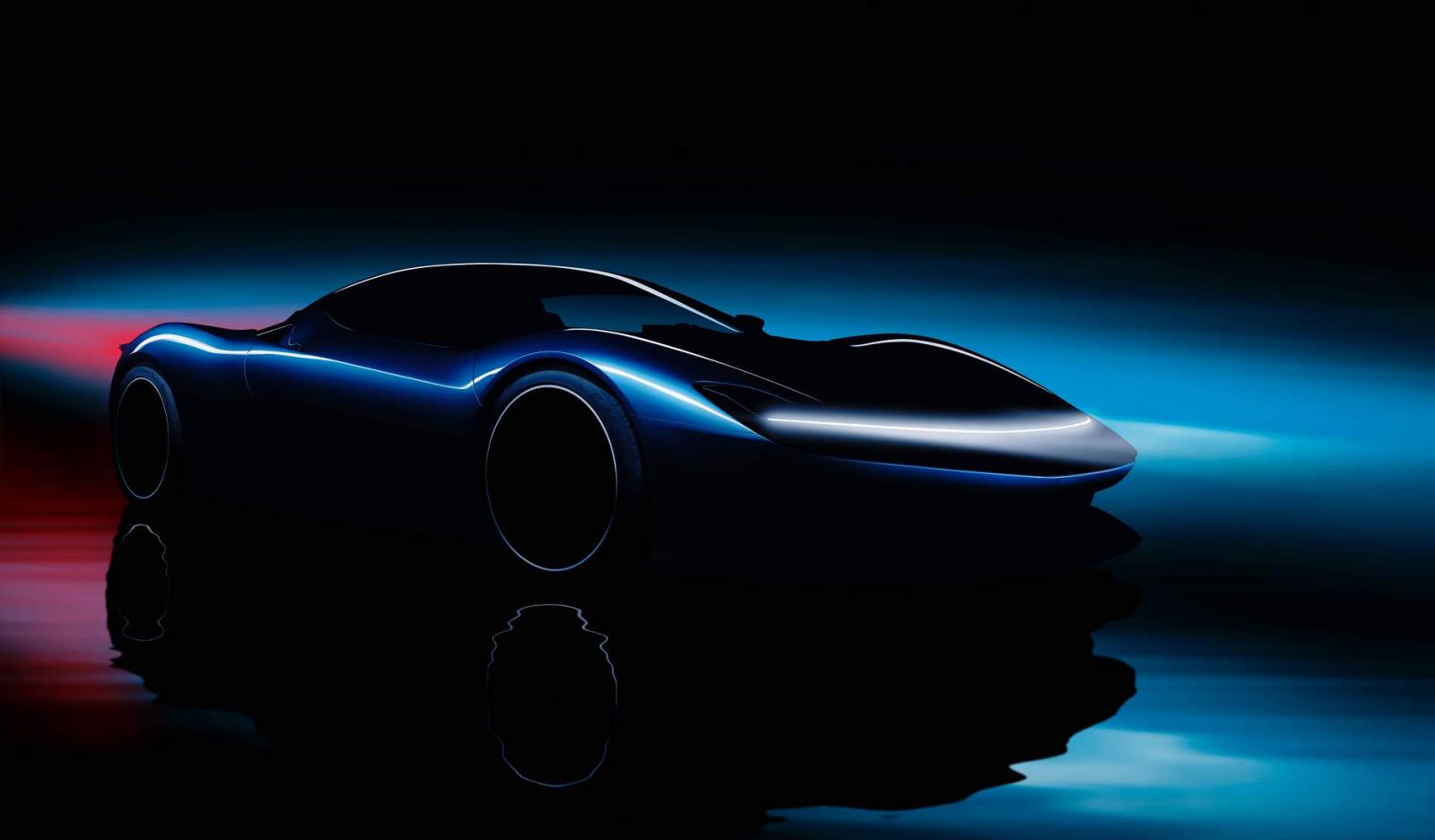 Hình ảnh úp mở về Pininfarina Battista