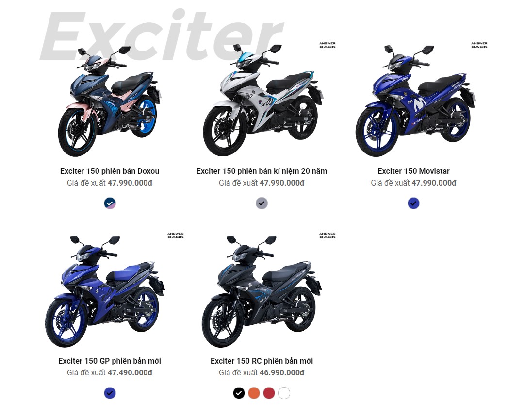 Yamaha Nvx 155 And Yamaha Exciter 150 Have A New And Eye Catching