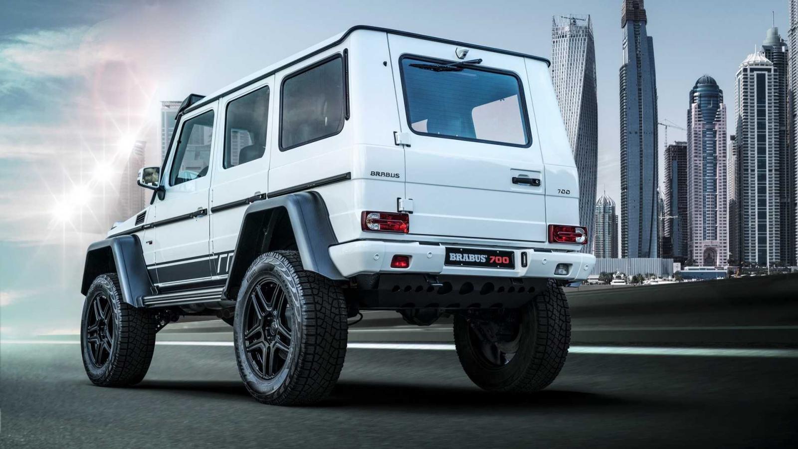 Brabus 700 4x4² Final Edition sở hữu nhiều phụ kiện off-road Brabus 700 4x4² Final Edition sở hữu nhiều phụ kiện off-road