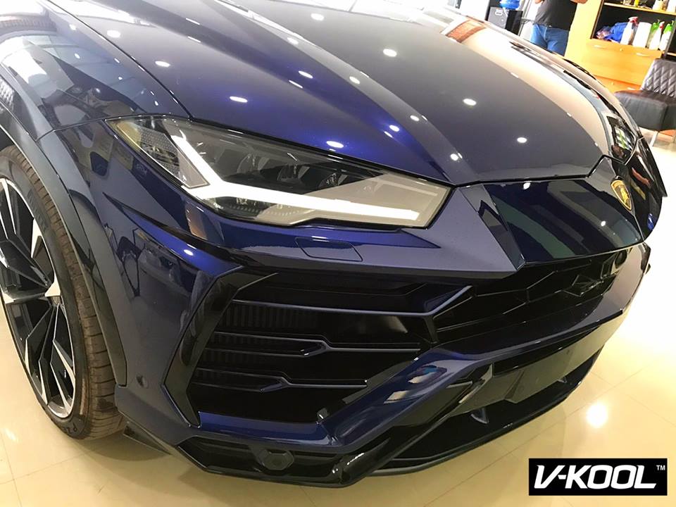 Ngoại hình của Lamborghini Urus được lai từ 2 mẫu xe là Aventador và Huracan