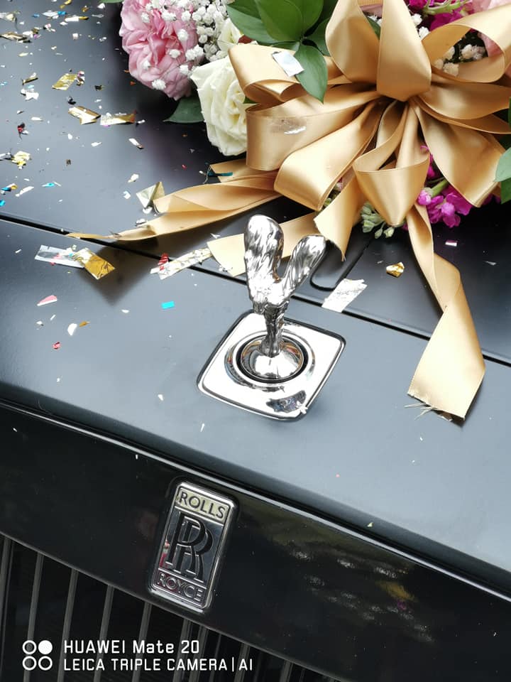 Rolls-Royce Ghost làm xe đưa dâu ở Nghệ An