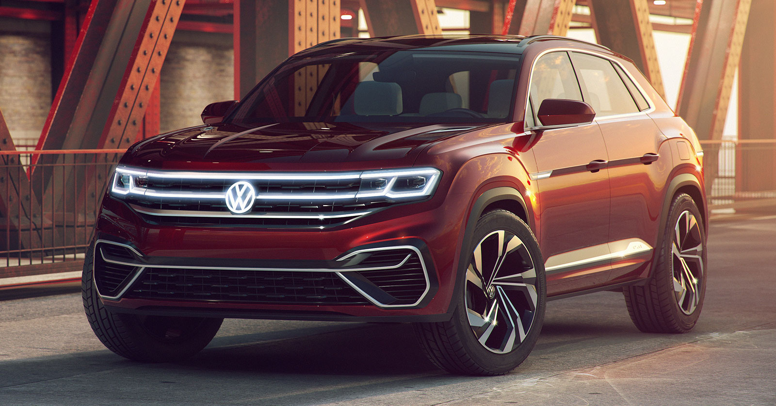 Volkswagen Atlas Cross Sport Concept ra mắt hồi đầu năm nay Volkswagen Atlas Cross Sport Concept ra mắt hồi đầu năm nay