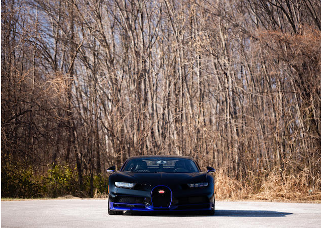 1 trong 500 siêu phẩm Bugatti Chiron chuẩn bị đấu giá