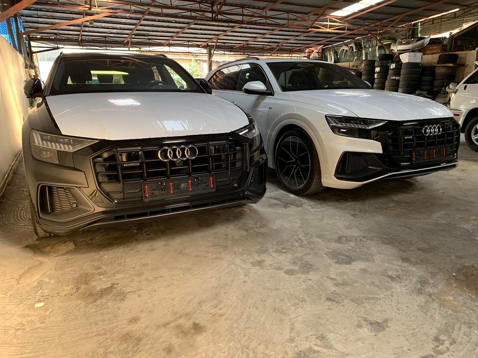 SUV hạng sang Audi Q8 2019 người Việt vẫn chờ dài mỏ đã có xe bày bán tại Campuchia