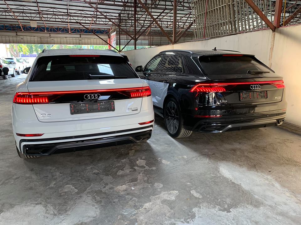 Đèn hậu đầy ma mị trên Audi Q8 2019