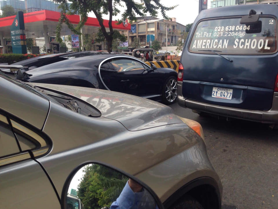 Đại gia ở Campuchia là 1 trong 500 người may mắn sở hữu siêu xe Bugatti Chiron trên thế giới 