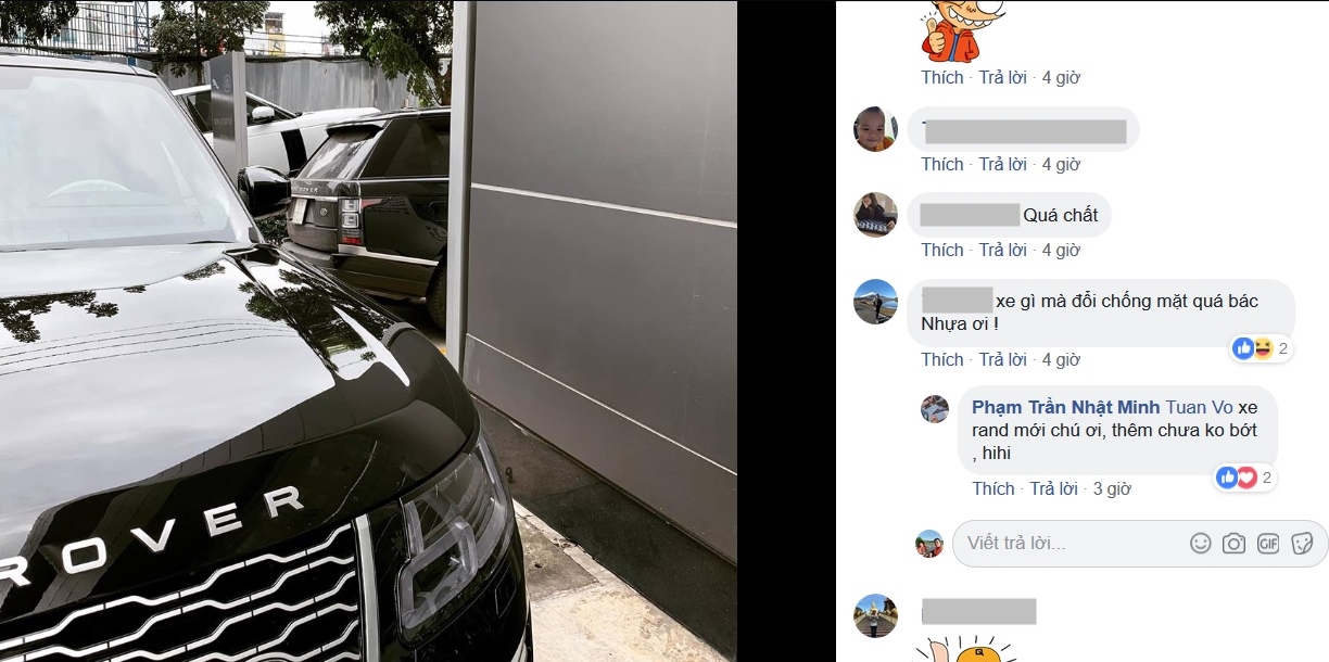 Minh Nhựa cho hay mua thêm chứ không bán xe