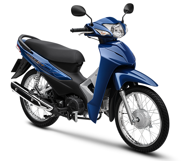 Honda Wave Alpha 110 màu xanh đậm Honda Wave Alpha 110 màu xanh đậm