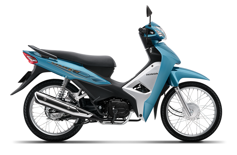 Honda Wave Alpha màu xanh nhạt Honda Wave Alpha màu xanh nhạt