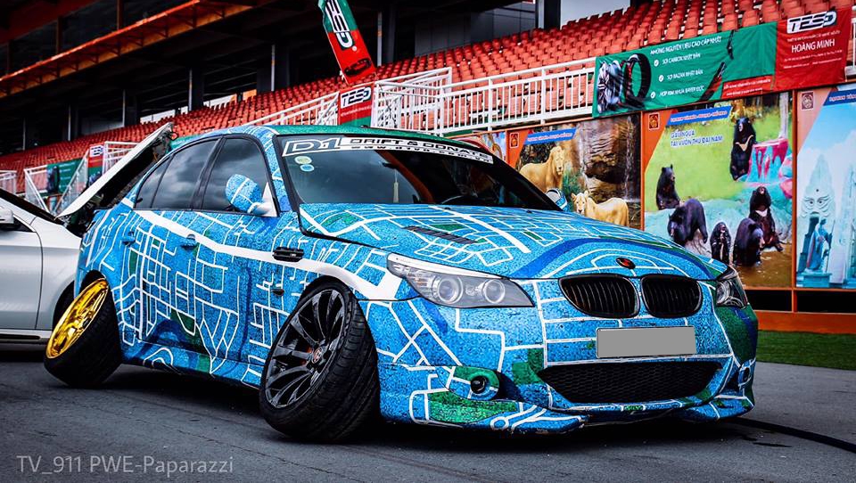 BMW M5 độ theo phong cách quái dị của trào lưu Onikyan