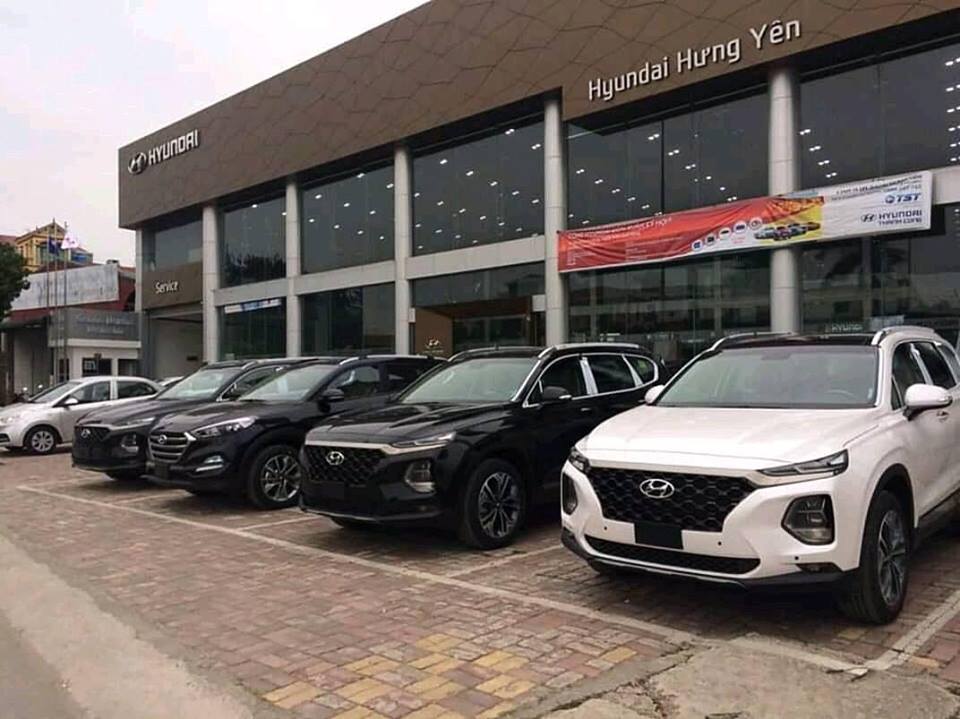 Hyundai Santa Fe 2019 được trang bị 2 tùy chọn động cơ