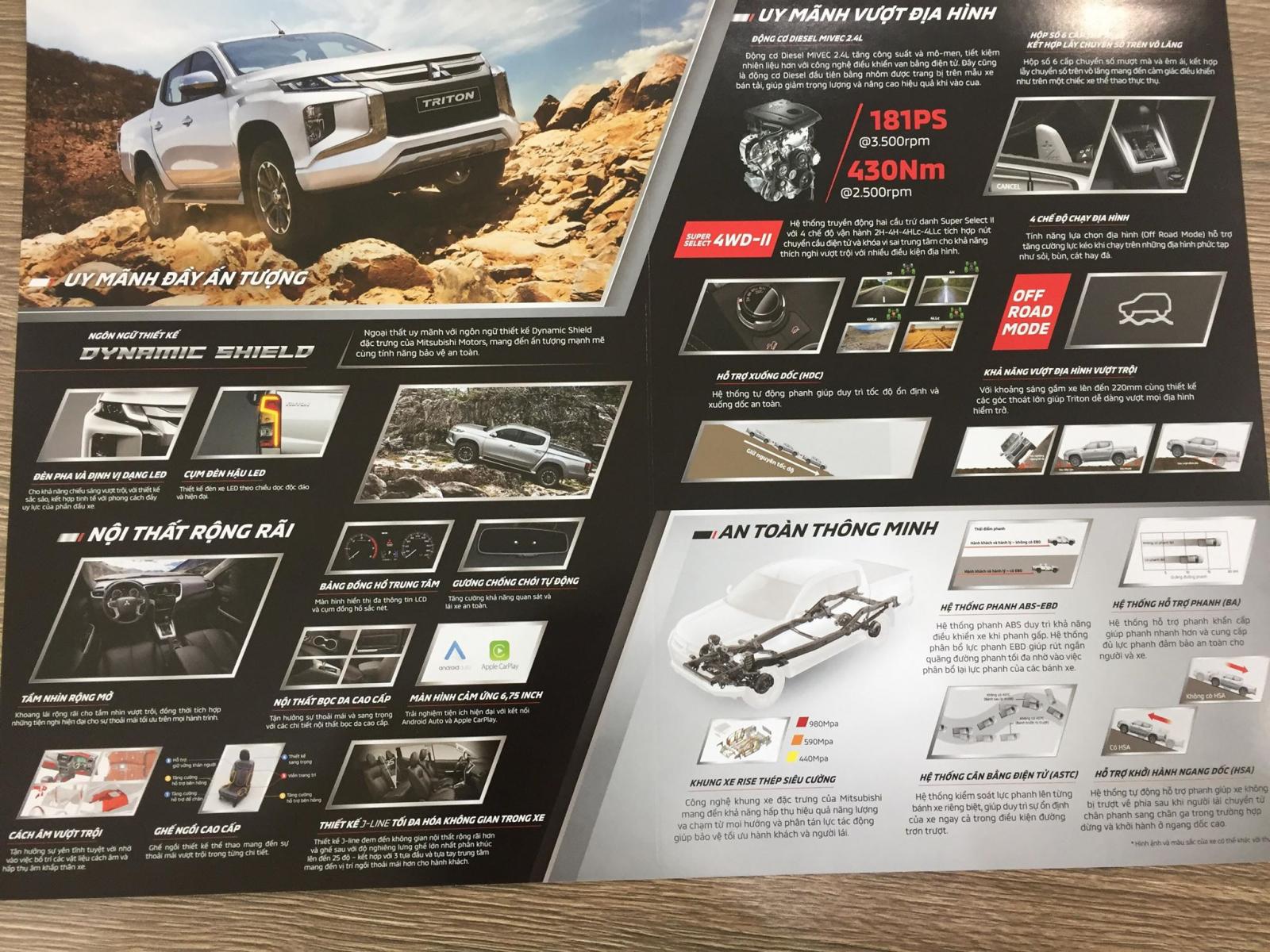 Mitsubishi Triton 2019 sẽ ra mắt thị trường Việt vào cuối tháng 1/2019