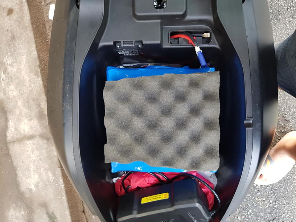 Bộ pin Cell dự phòng được tự tay thiết kế bởi thợ Việt Nam cho Vinfast Klara