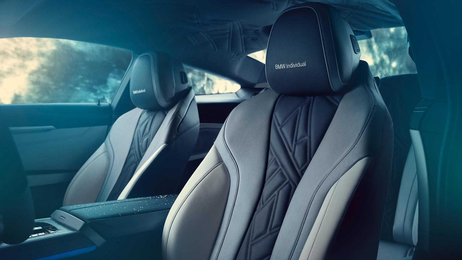 Ghế của BMW M850i Night Sky