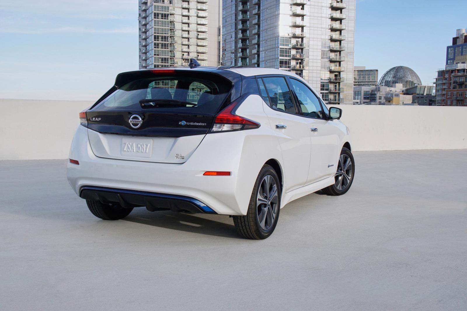 Nissan Leaf E+ có khá nhiều nâng cấp so với Nissan Leaf tiêu chuẩn