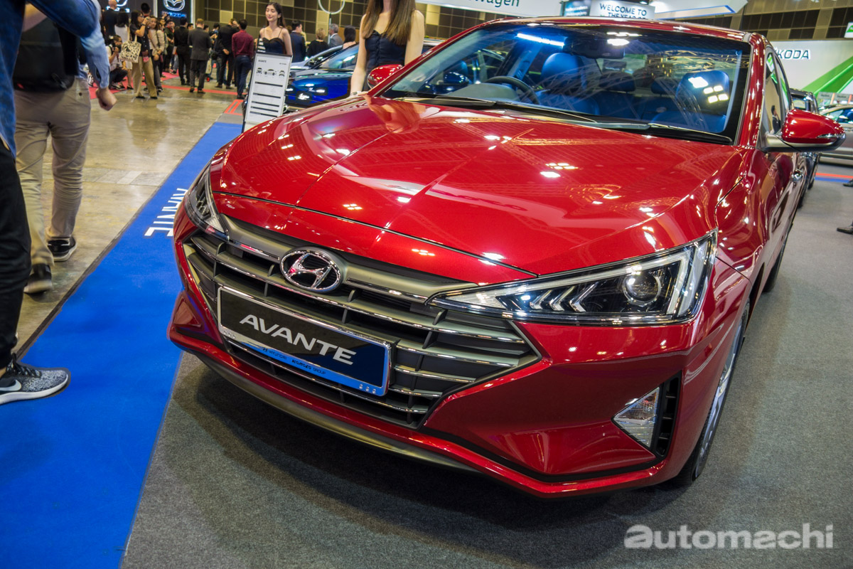 Hyundai Elantra 2019 được trang bị lưới tản nhiệt Cascading Grille