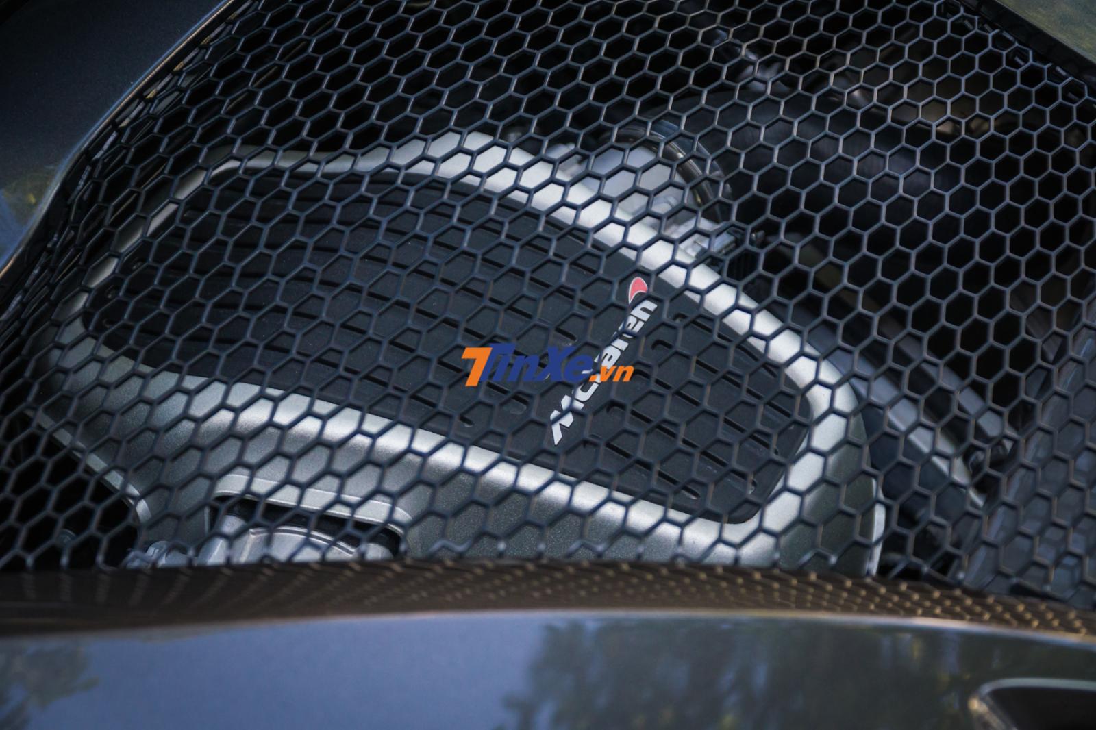 Siêu xe McLaren 570S độ độc nhất Việt Nam vẫn sử dụng động cơ V8, tăng táp kép, dung tích 3,8 lít