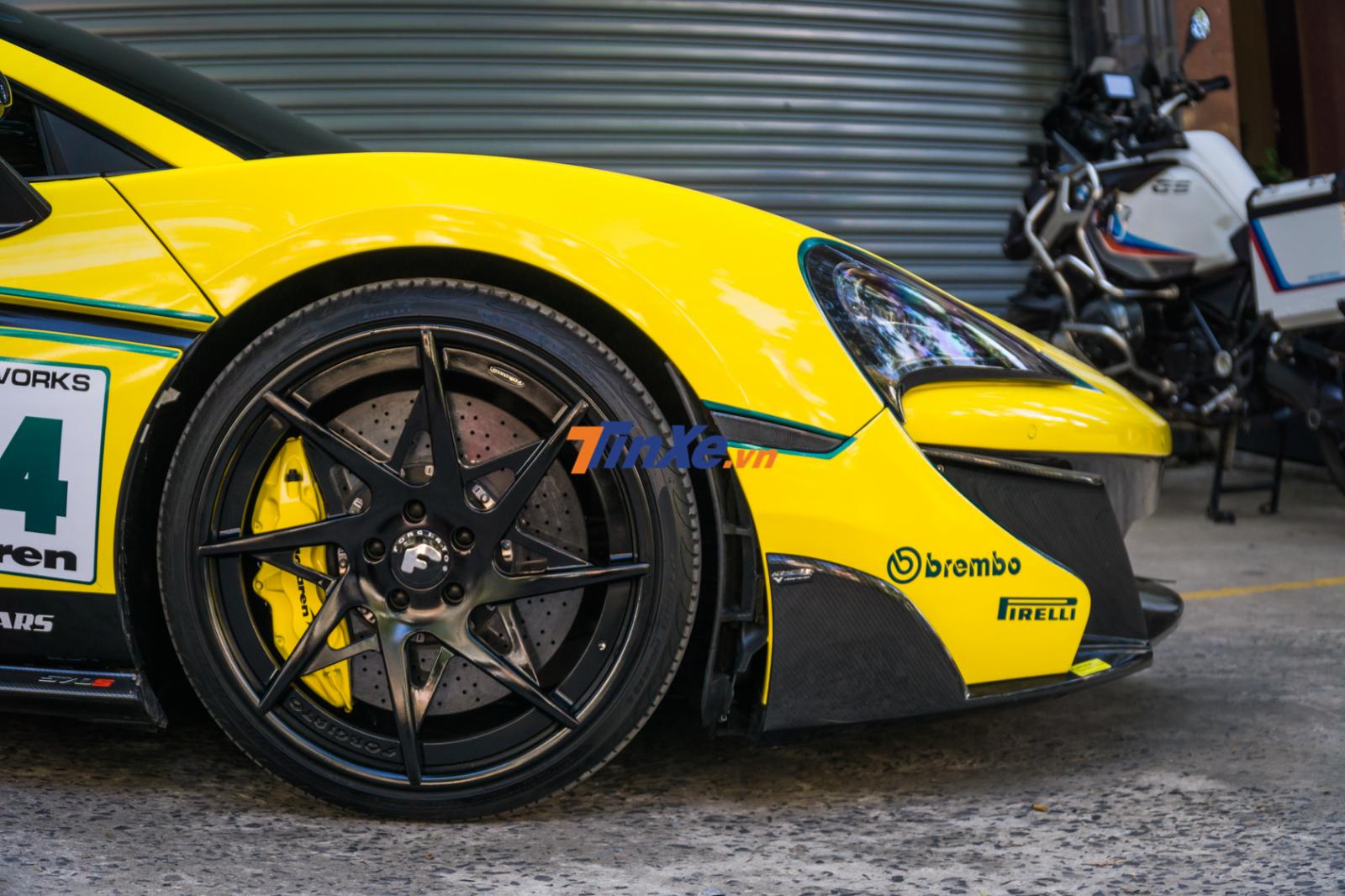 Bộ mâm mang mã 2.0 Turni-Ec của Forgiato sơn đen