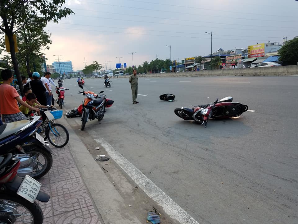 Hiện trường vụ tai nạn