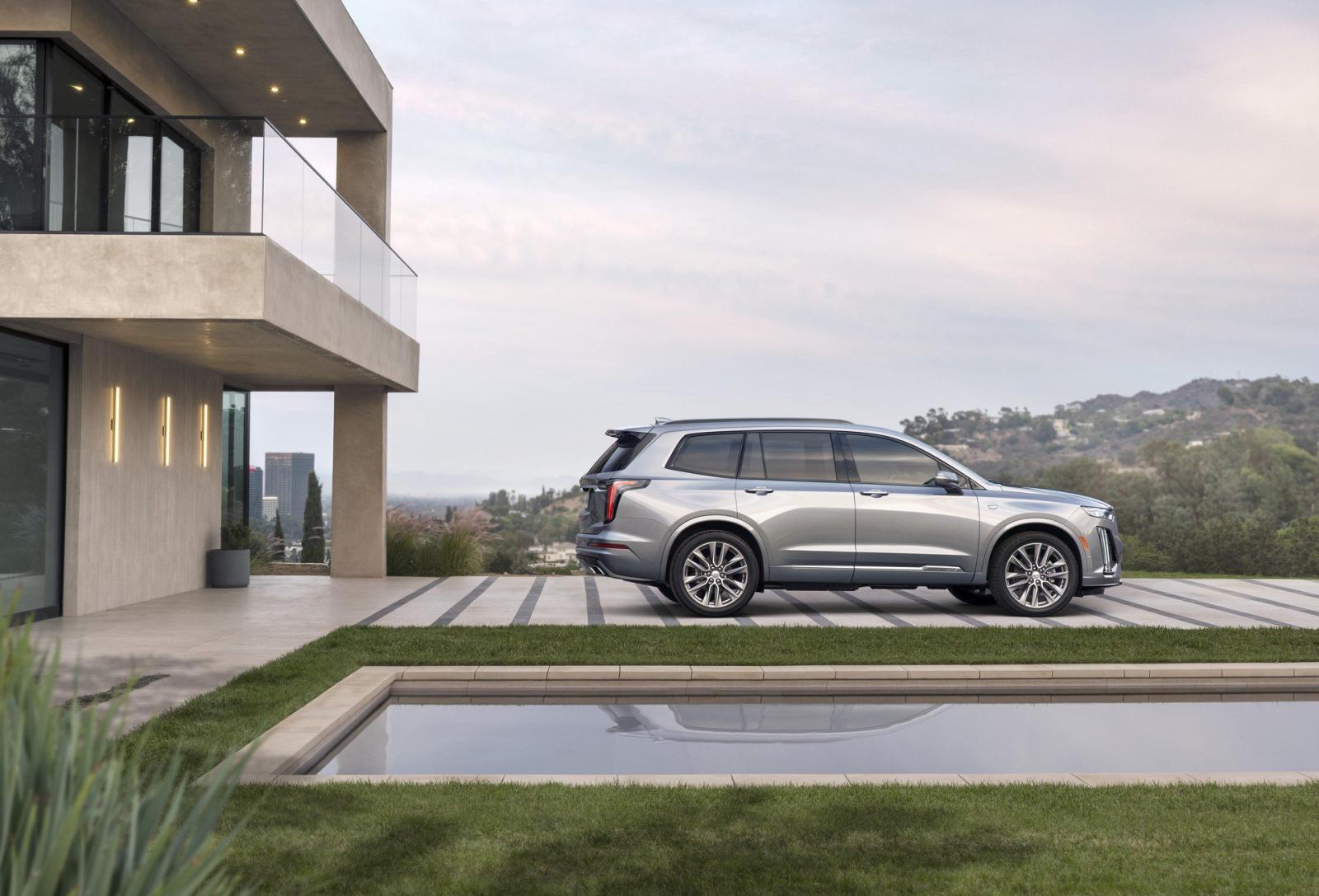 Thiết kế bên sườn của Cadillac XT6 2020 