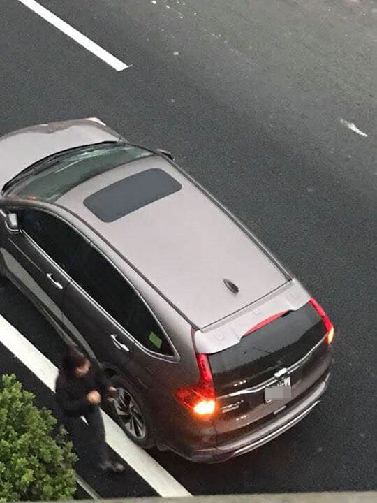 Người lái chiếc Honda CR-V đã nhanh chóng đến cơ quan Công an để trình báo về vụ tai nạn