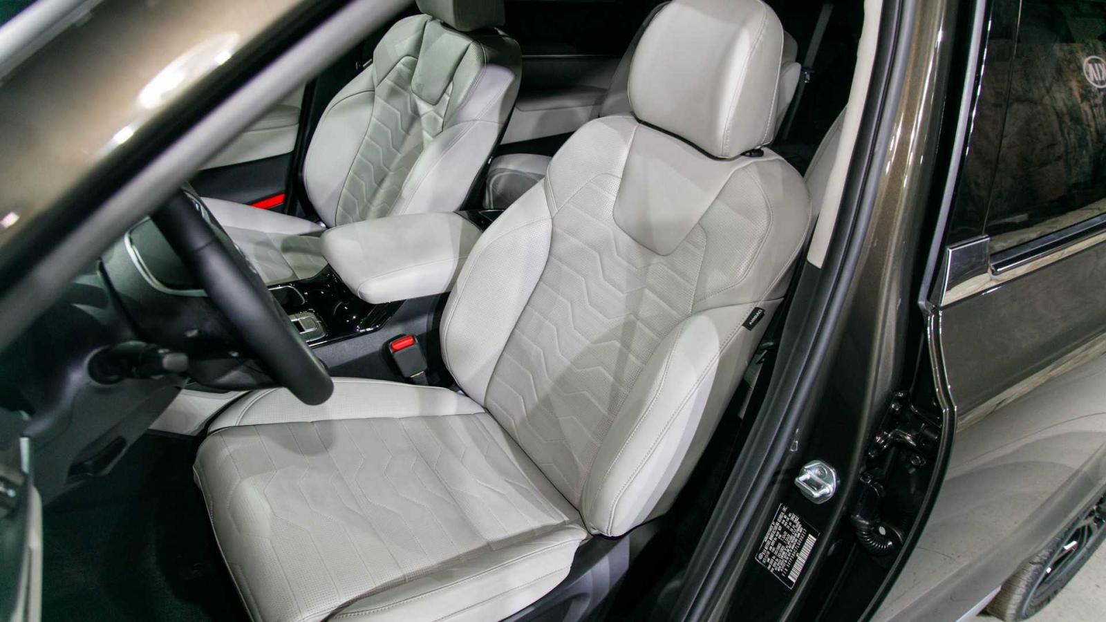 Kia Telluride 2020 có thể được trang bị ghế bọc da Nappa