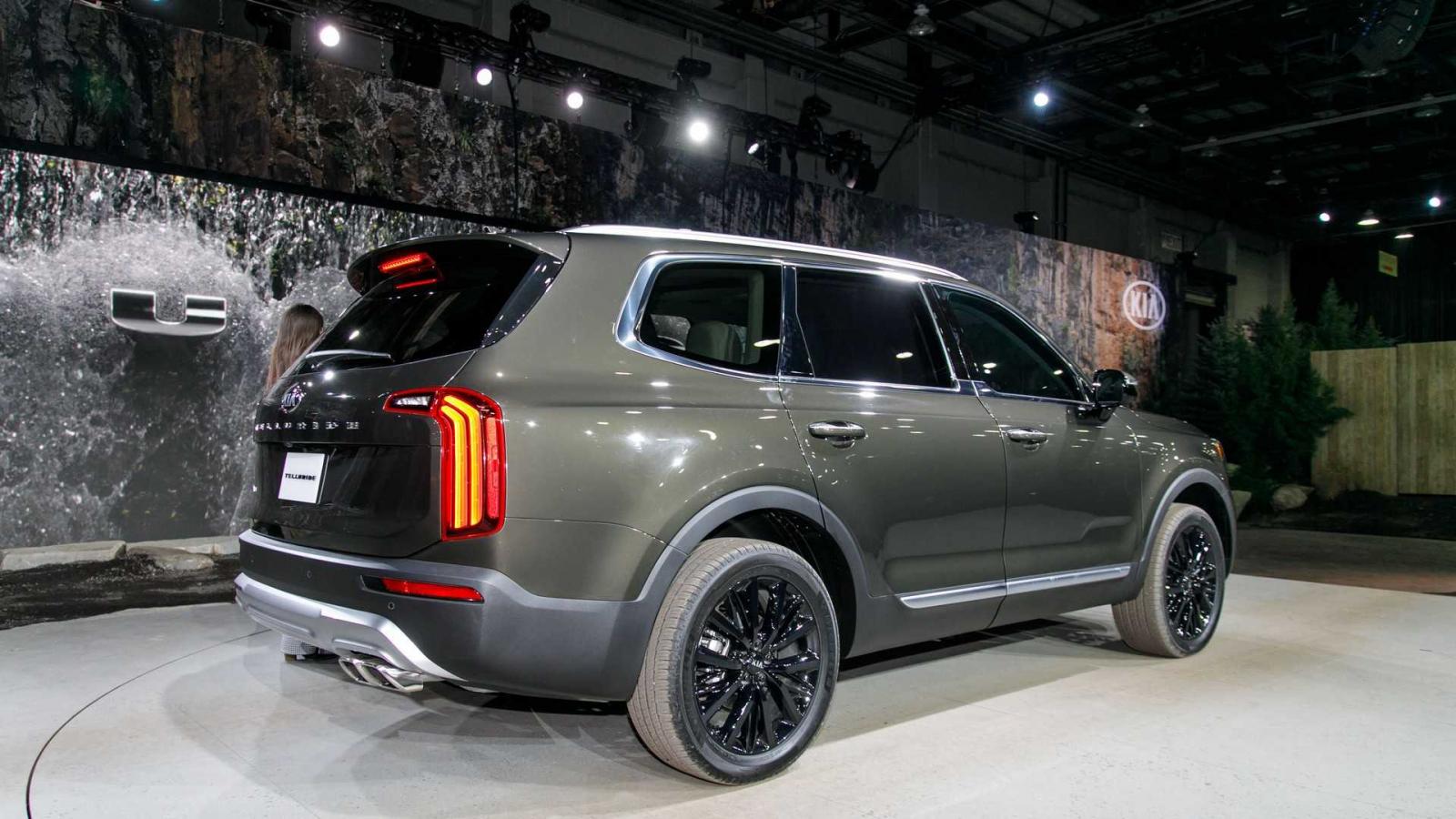 Thiết kế bên sườn của Kia Telluride 2020