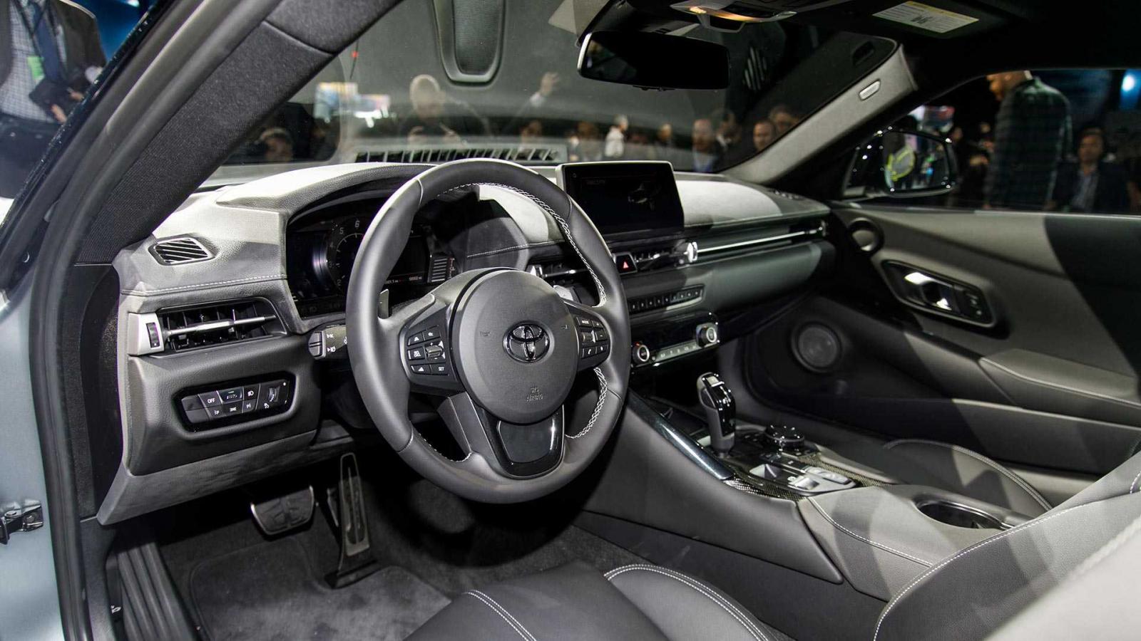 Nội thất bên trong Toyota GR Supra 2020