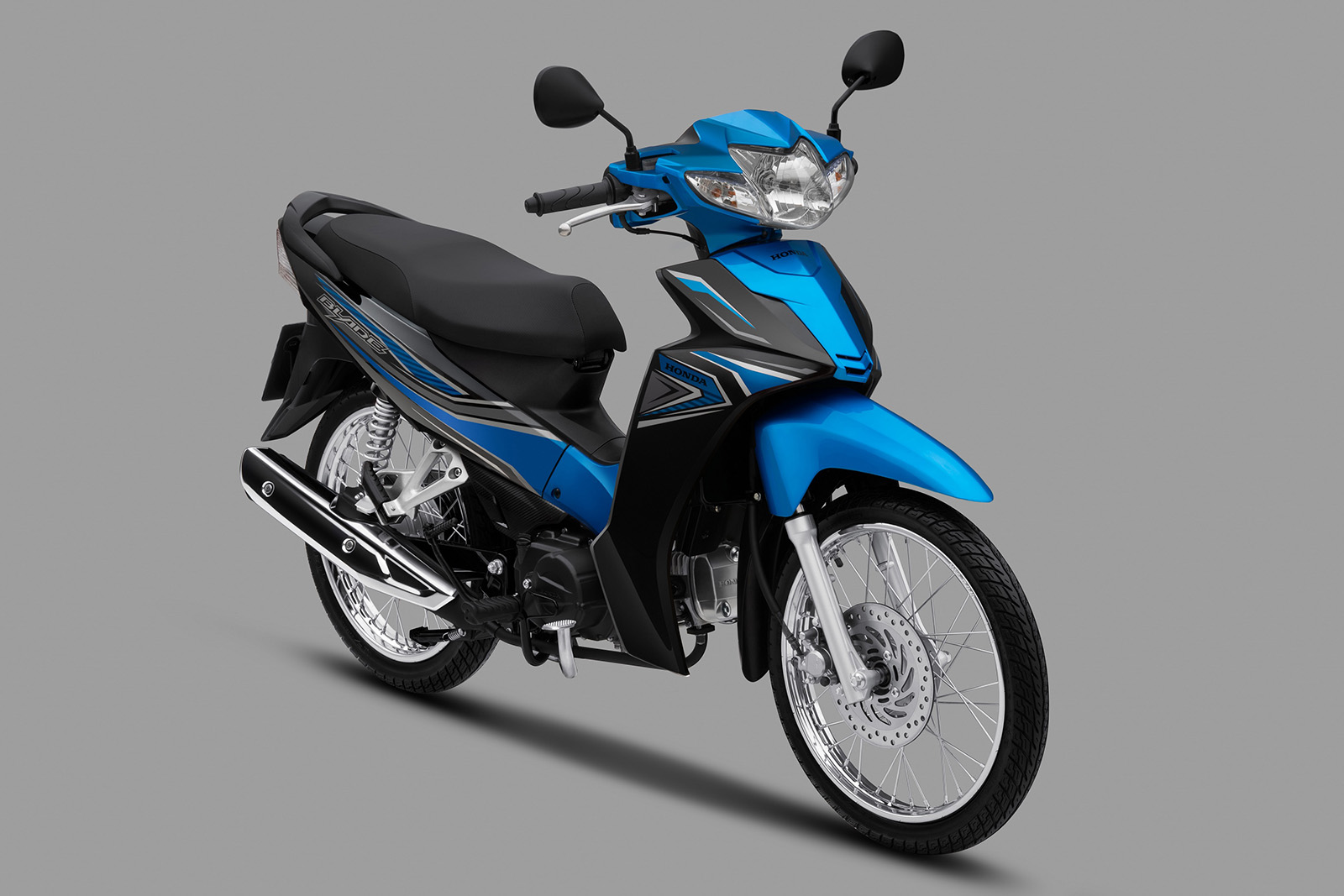 Honda Blade mới có tem xe thể thao hơn