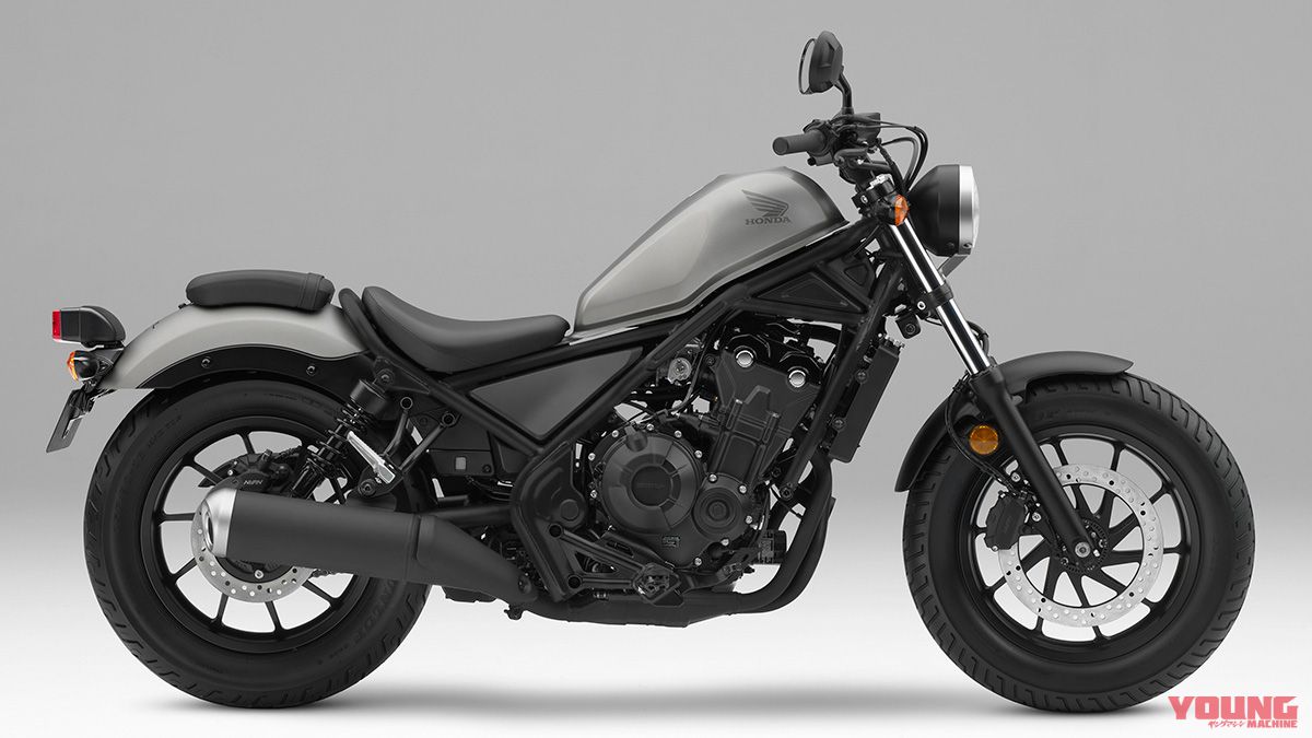 Màu xám trên Honda Rebel 2019 Màu xám trên Honda Rebel 2019