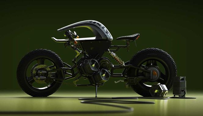 Xe điện SASUGA Concept với thiết kế cực dị