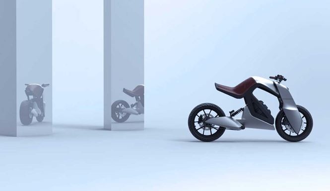 Xe điện mang thiết kế lạ Yamaha Nazo 