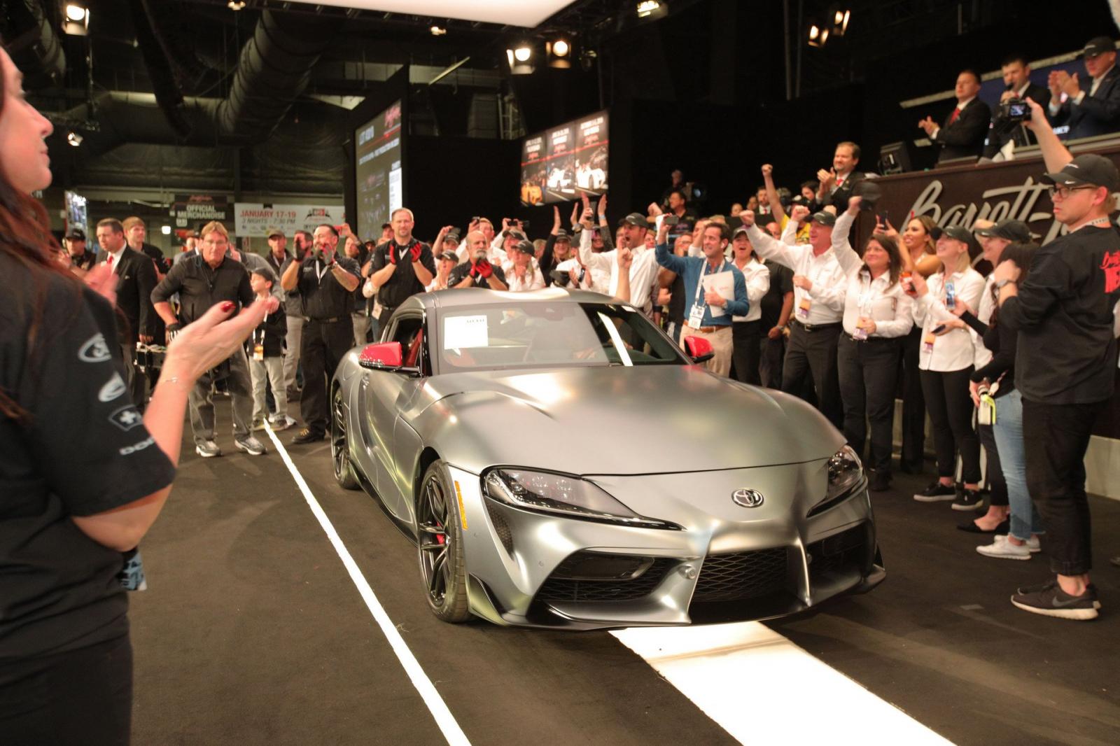 Chiếc Toyota GT Supra 2020 độc nhất vừa được bán đấu giá 2,1 triệu USD