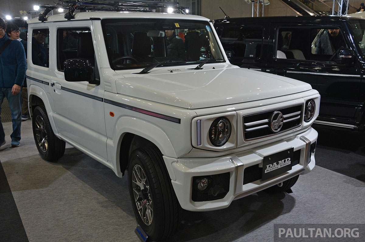 Suzuki Jimny 2019 lắp bộ body kit Little G trông chẳng khác gì Mercedes-Benz G-Class thu nhỏ