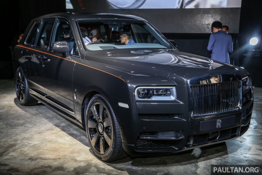 Mẫu xe SUV siêu sang Rolls-Royce Cullinan có giá bán siêu đắt đỏ tại Malaysia Mẫu xe SUV siêu sang Rolls-Royce Cullinan có giá bán siêu đắt đỏ tại Malaysia
