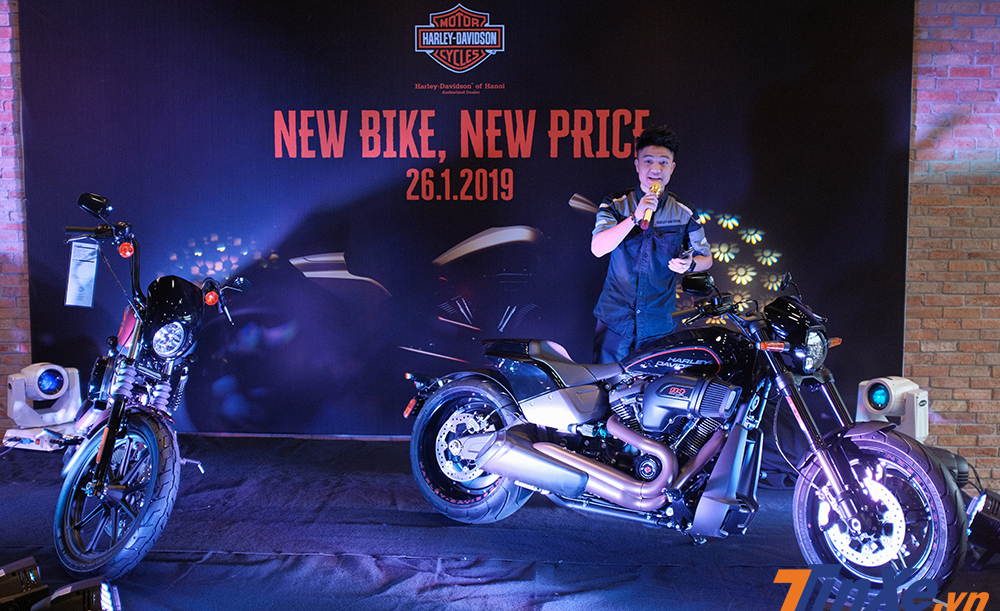Harley-Davidson FXDR 114 mới được giới thiệu tại buổi lễ. Harley-Davidson FXDR 114 mới được giới thiệu tại buổi lễ.