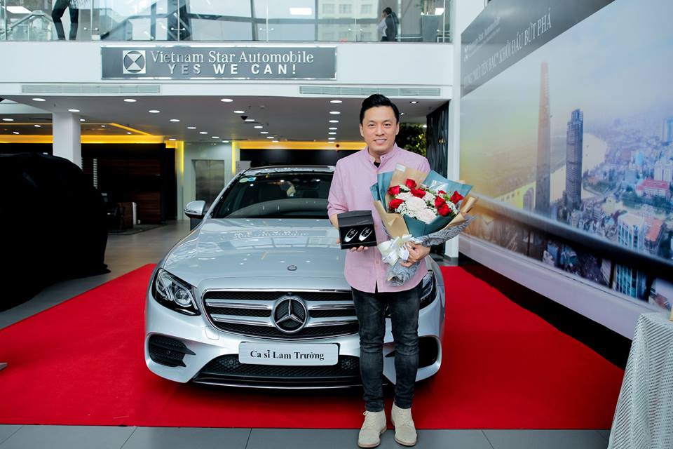 Chiếc Mercedes-Benz E-Class đời 2019 mà Lam Trường chọn mua thuộc phiên bản cao cấp E300 AMG